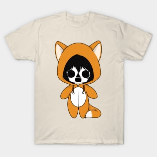 creepypasta kate the chaser fox costume doll T-Shirt